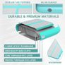 5M Inflatable Gymnastics Tumbling Mat | Air Floor Training Mat | Workout Mat | Exercise Fitness Mat for Gymnastics, Pilates, Yoga, Martial Arts, Home, Outdoor Sport, Gym, Beach, Cheerleading Image 4