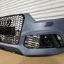 Front Bumper for Audi Q3 SQ3 11-18 RSQ3 Style  Honeycomb Image 6