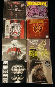 Mix Thrash metal CDs
