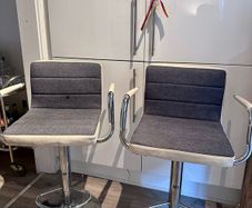 two bar stools