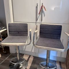 two bar stools