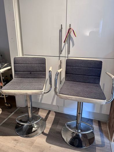 two bar stools