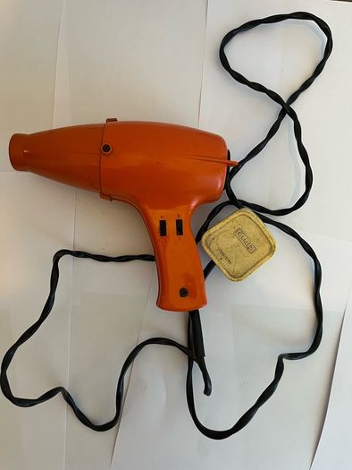 Vintage 70s Hair Dryer Working