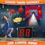 Mini Basketball Hoop Children's Indoor Basketball Basket in Room Wall Mounted with Electronic Scoreboard, Children's Toy Basketball Gift Boy 3-8 Years Image 2