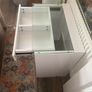 glass top table cabinet Image 3