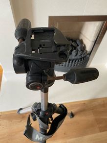 Manfrotto Camera Tripod with 3 Way Head used
