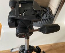 Manfrotto Camera Tripod with 3 Way Head used