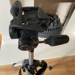 Manfrotto Camera Tripod with 3 Way Head used
