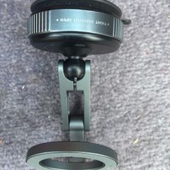 Magnetic car phone holder