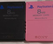 ps2 memory cards