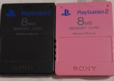 ps2 memory cards
