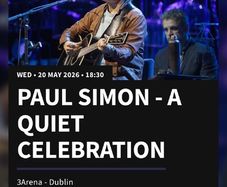 Paul Simon 3 arena.