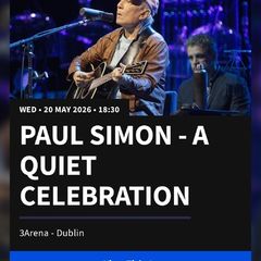 Paul Simon 3 arena.