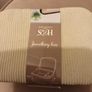 Cream cord jewellery box Image 2