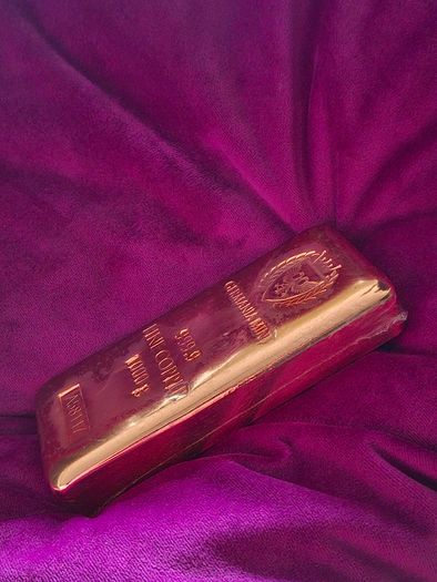 Germania Mint 1kg Copper Bar .999 Fine Copper Collectible Bullion