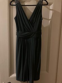 Stunning dark green dress by Jenny Packham