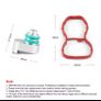 Swirl Flap Flaps Plug Blank Replacement for BMW N57 N57S 3.0 D E90 E91 F07 F10 Image 6