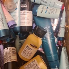 Kerastase,  Moroccanoil, WOW, Living proof, Wella, Molton Brown