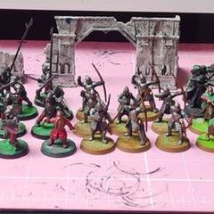 Warhammer Lord of The Rings models.