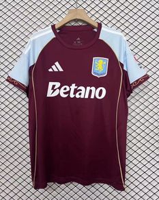 Aston Villa home jerseys season 25/26