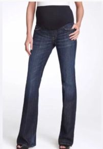 Citizen of Humanity A Pea in a Pod maternity bootcut denim jeans w/ belly panel