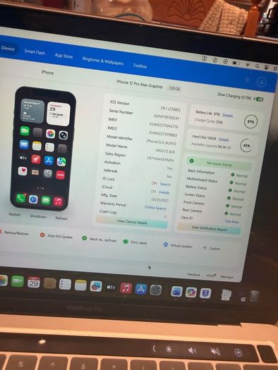IPhone 12 Pro Max Graphite 128GB Unlocked