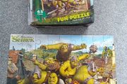 Shrek puzzle. Puzzle size 39x29cm