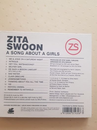 Zita Swoon (Moondog Jr) 13 CD Lot