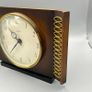 Smiths Dark Wooden ART DECO Mantle Clock - Vintage - Not Working Image 6