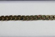 Vintage Mens Gold Plated Bracelet