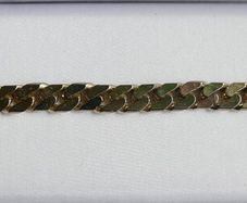 Vintage Mens Gold Plated Bracelet