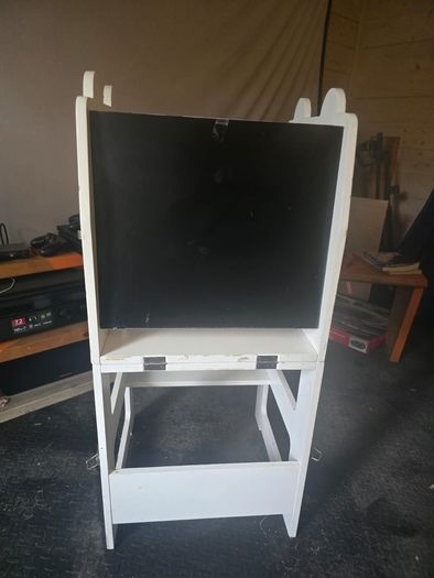 Wooden Learning Tower fold into table