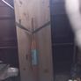 Antique Military style Stretcher plus wood splints Image 2
