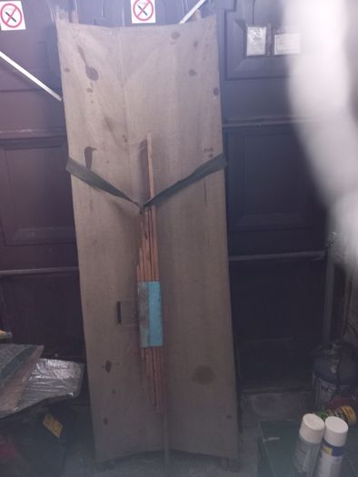 Antique Military style Stretcher plus wood splints