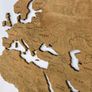 2D Classic Version Map of The World Country Borders and Names Image 5