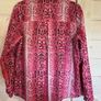 Pink snake print blouse Image 2