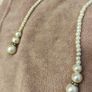 Elegant Pearl Beaded Necklace Vintage Style Image 5