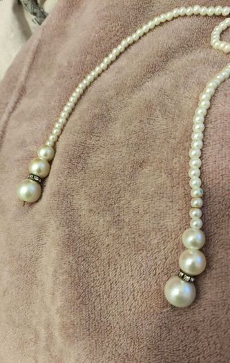 Elegant Pearl Beaded Necklace Vintage Style