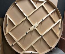 Large turntable floor