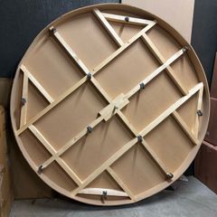 Large turntable floor