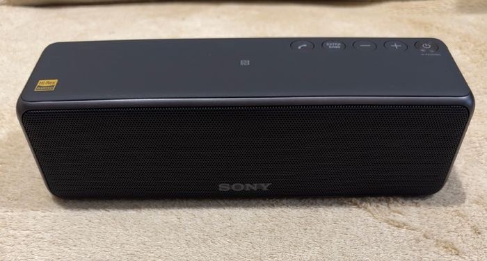 Sony SRS-HG1 Hi-Res Audio Portable Speaker.
