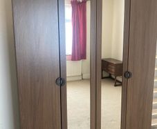 Pair compact wardrobes