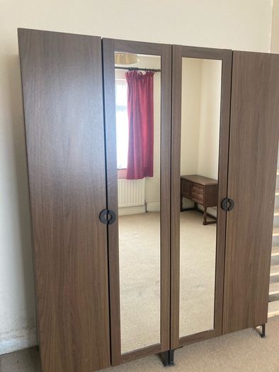 Pair compact wardrobes