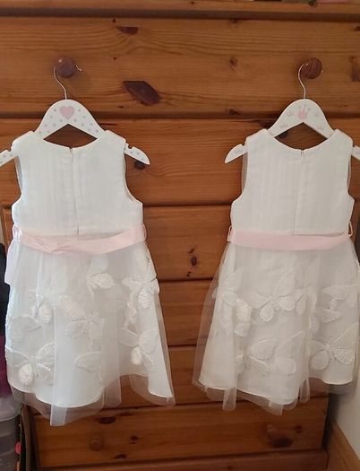 2 x girls Monsoon Dresses