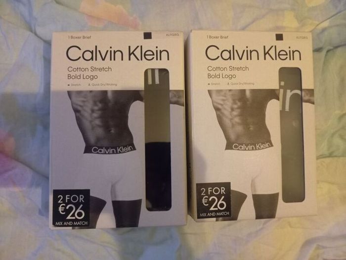 Calvin Klein underwear x2