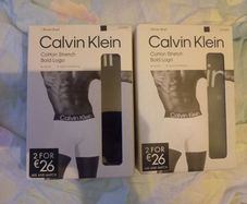 Calvin Klein underwear x2