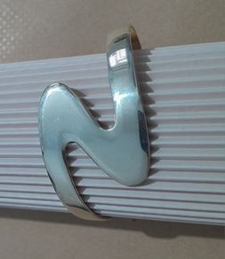 BANGLE - Cuff Bracelet - Silver 925