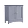 Washbasin cabinet with 2 doors dark or light grey Image 3