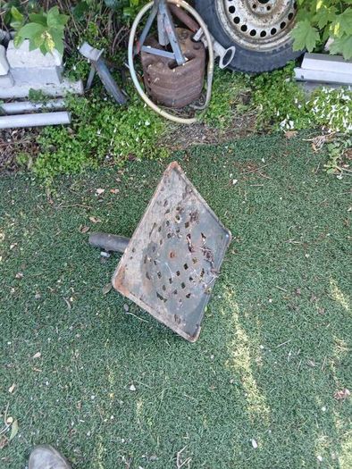 parasol base cast iron