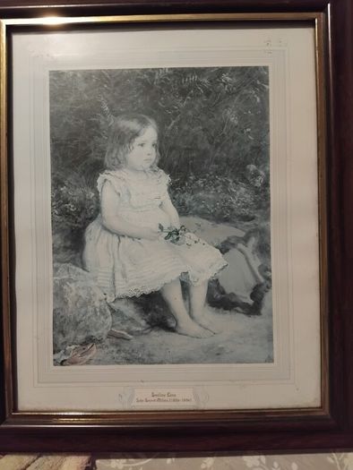 Valuable Picture of EvilineLees by John Everett Millais